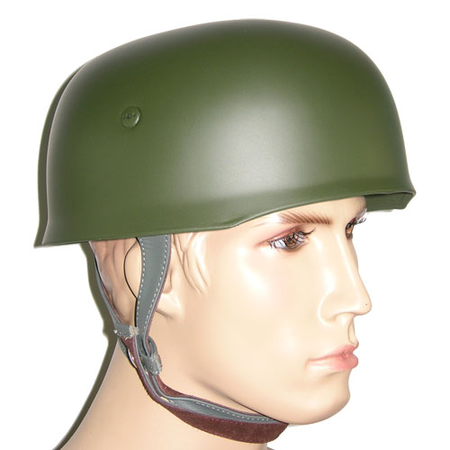 WW2 German Luftwaffe FJ Paratrooper M38 Steel Helmet Green
